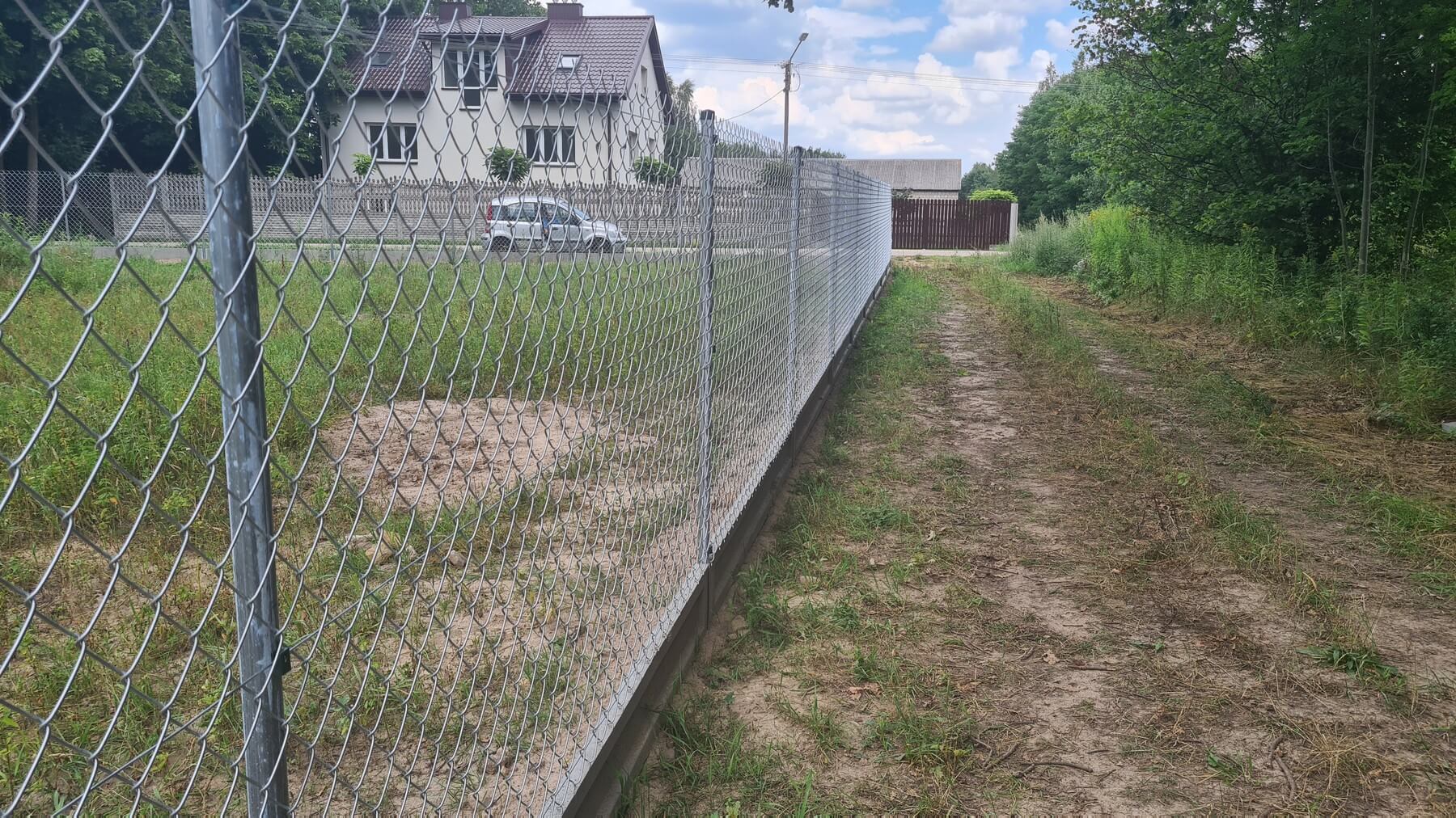 Ogrodzenie panelowe 3D Marianka - widok ogólny